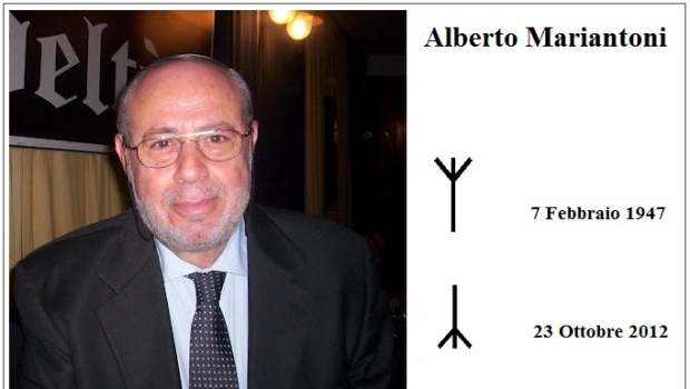 Ricordo di Alberto B. Mariantoni (1947-2012) a settant’anni dalla nascita